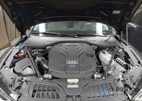 2025 Audi A8 L 55 Tfsi Quattro Tiptronic из США, поврежденный, VIN WAULDAF80SN011541